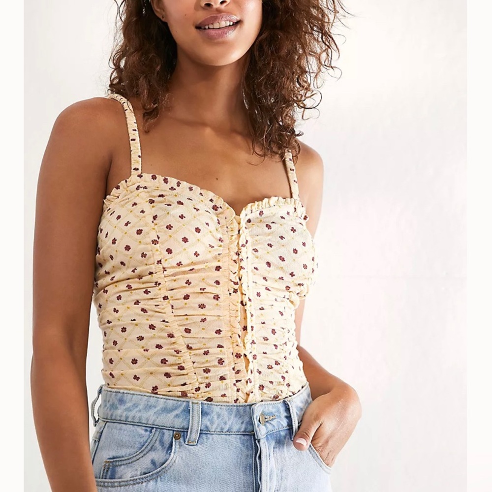 Free People Mischa Body Suit 🌺